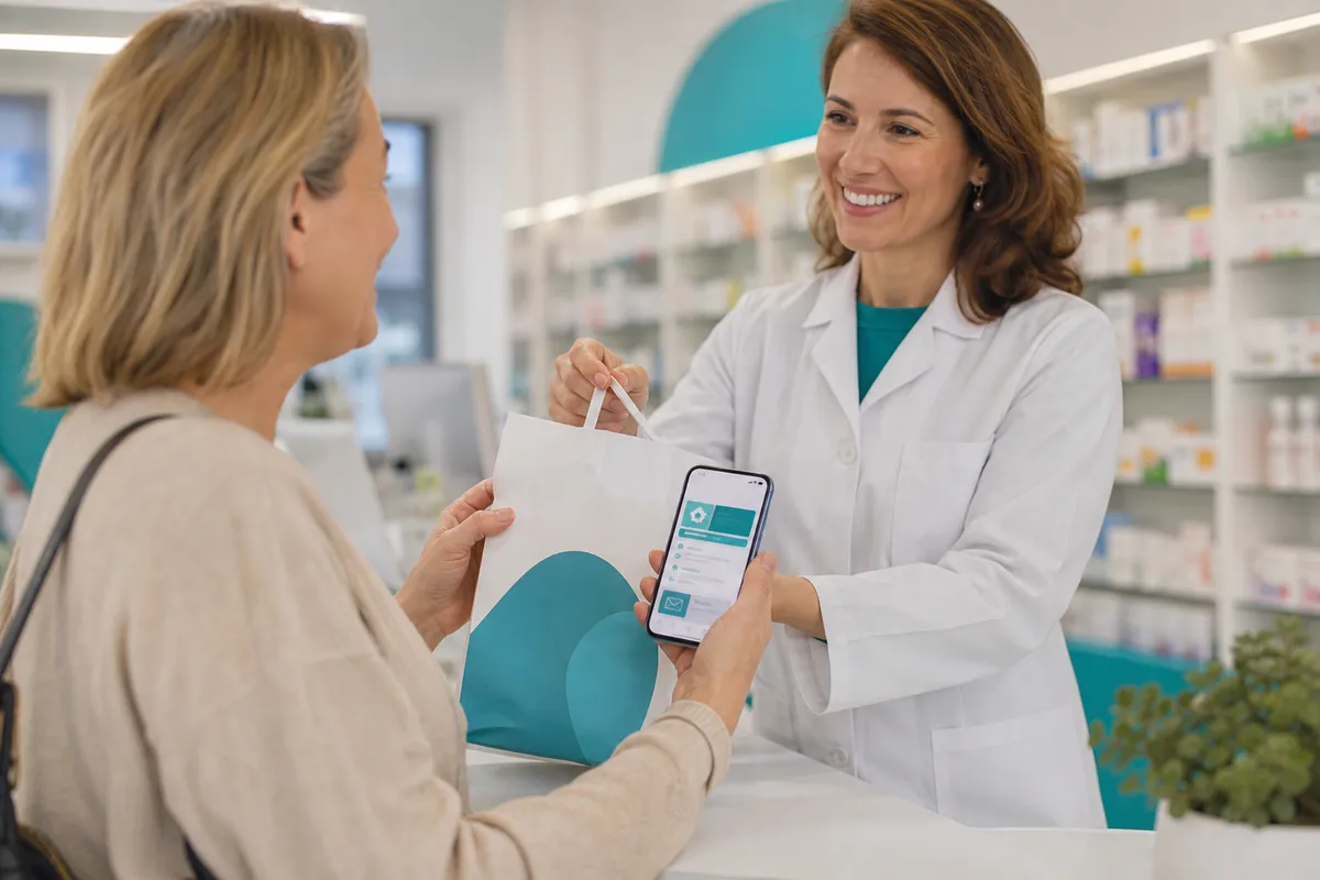 Fidelización de clientes de farmacia con email marketing y programa de puntos