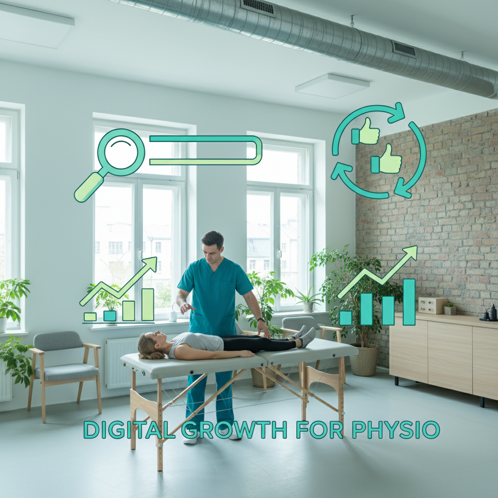 Marketing digital para fisioterapeutas - Estrategias de captación para clínicas de fisioterapia